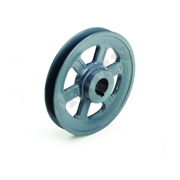 Tritan Single Grv Cast Iron Sheave, 3/4-in. Bore Dia., Finished bore w/ Keyway and Set Screw, 7.75-in. OD BK80 X 3/4 - main
